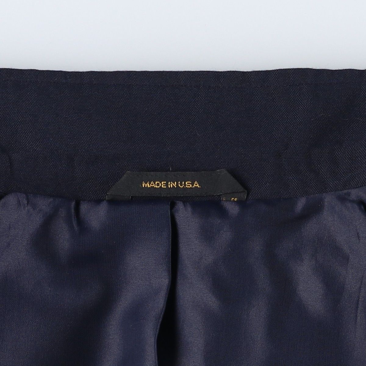 古着 ハガー HAGGAR 紺ブレザー テーラードジャケット USA製 メンズL