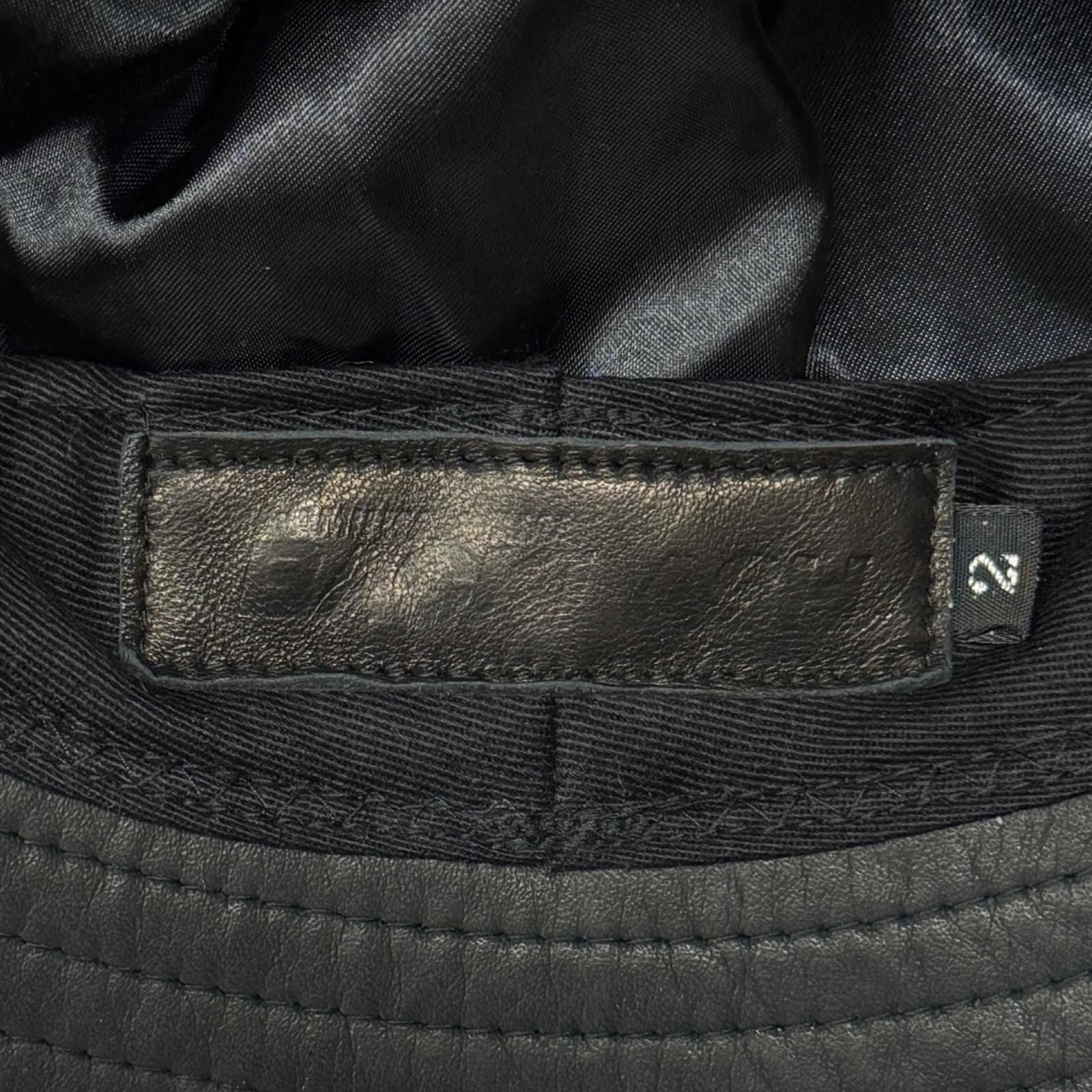 ISAMUKATAYAMA BACKLASH BUCKET HAT レザーバケットハット 帽子 イサム