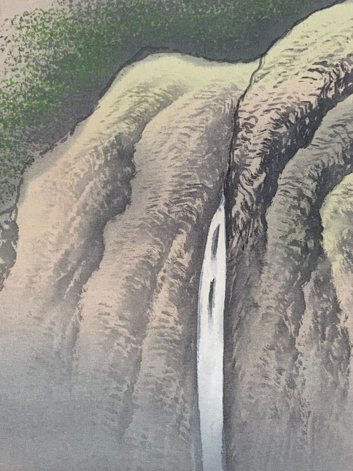 掛け軸】334 春峰「色山水」#茶掛 #掛軸 #古美術 #骨董 #お値下げ歓迎