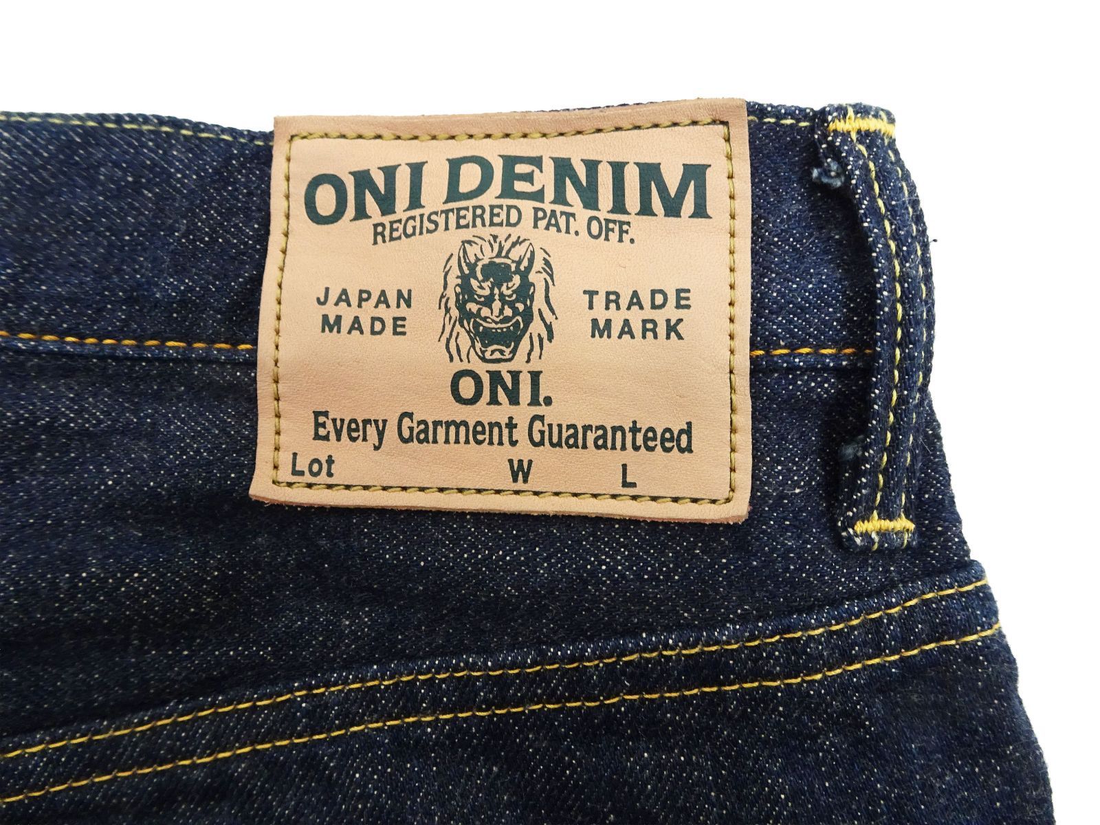 鬼デニム ONI270-ISHIKAWADAI ジーンズ 15oz. 石川台デニム メンズ 