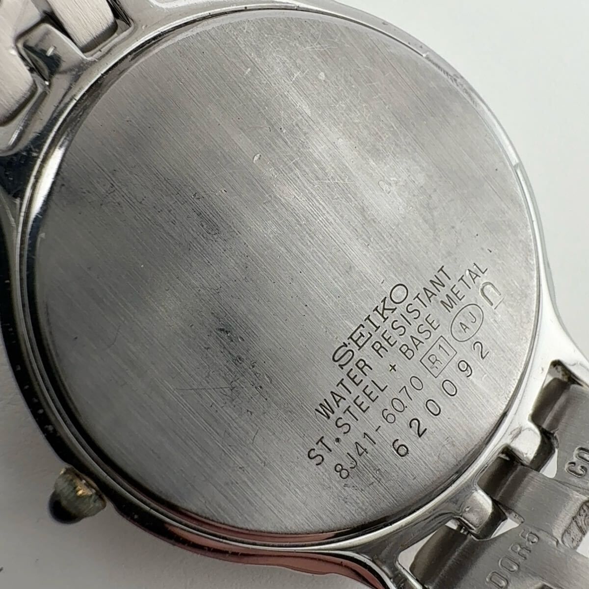 SEIKO 8J41-6070 セイコー DOLCE ドルチェ クォーツ メンズ ボーイズ 
