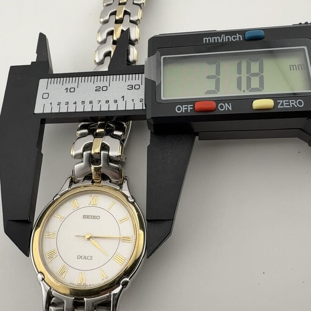 SEIKO 8J41-6070 セイコー DOLCE ドルチェ クォーツ メンズ ボーイズ 