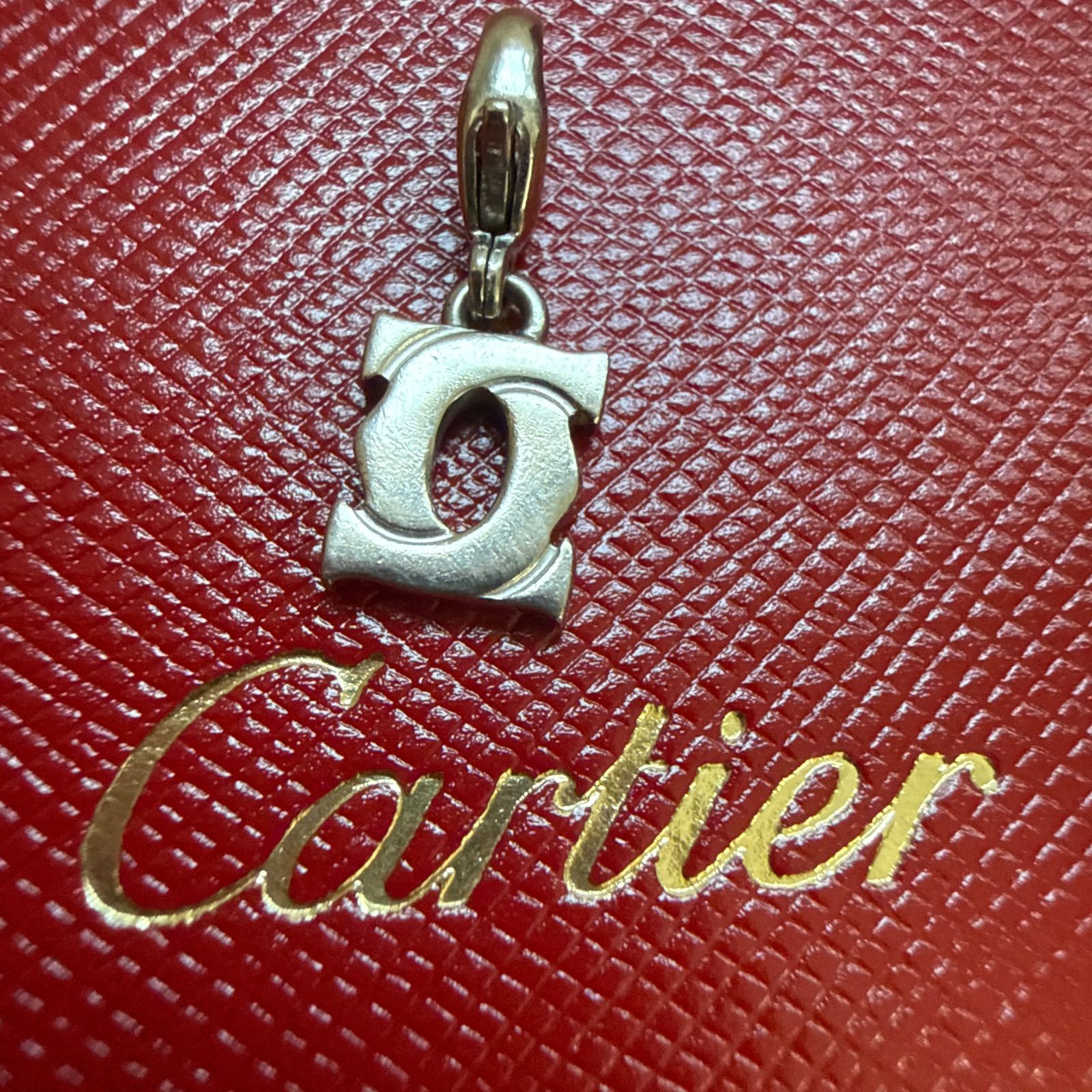 Cartier カルティエ 2Cベビーチャーム 750WG 廃盤の人気アイテム
