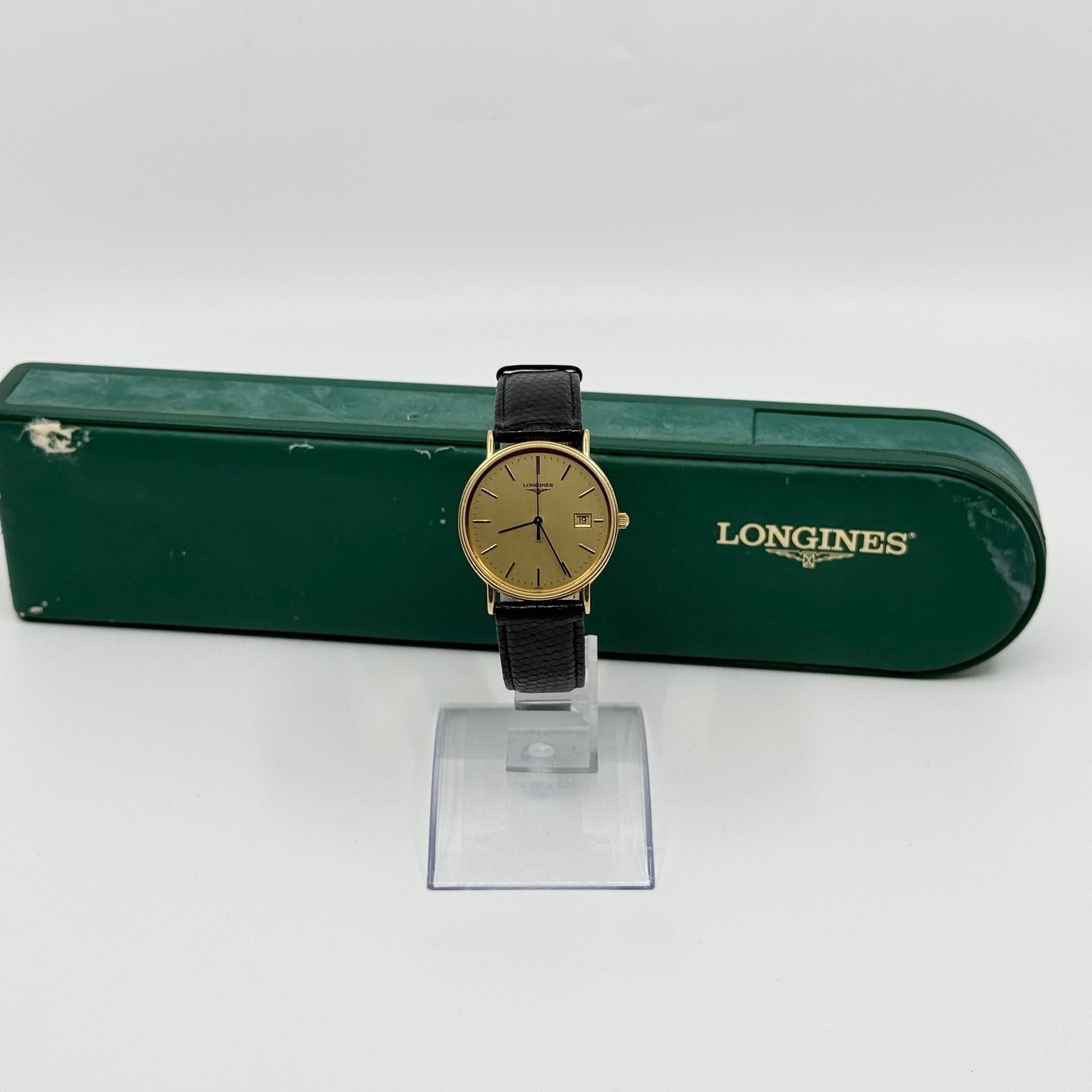 LONGINES ロンジン L4.636.2 ゴールド QZ レディース 腕時計 - メルカリ