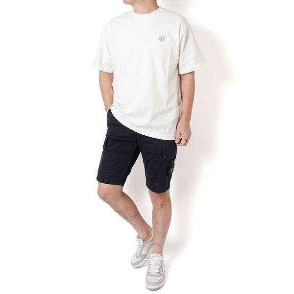 STONE  カットソー 26SSモデル ストーンアイランド STONE ISLAND コンパスパッチ Tシャツ