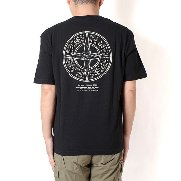 26SSモデル ストーンアイランド STONE ISLAND ヴィンテージプリント T