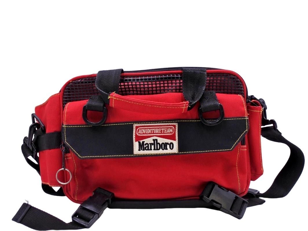 非売品　90’s マルボロアドベンチャー ダッフル 　ボストンバッグ　大容量 旅行用品 非売品 90's マルボロアドベンチャー ダッフル ボストン