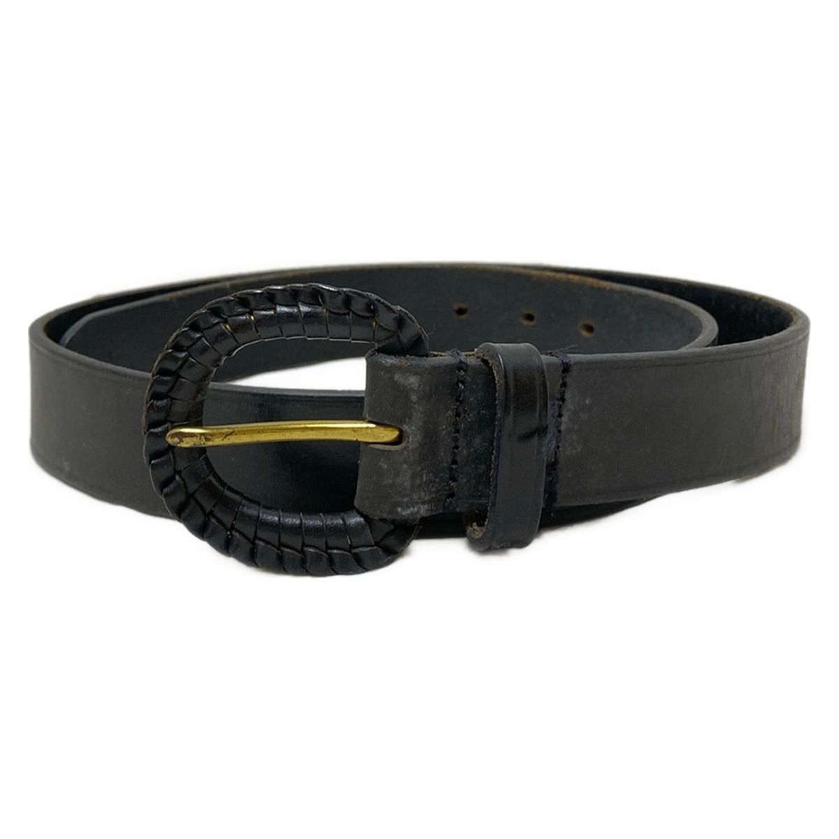 RalphLauren(ラルフローレン) ベルト M - 黒 レザー - メルカリ