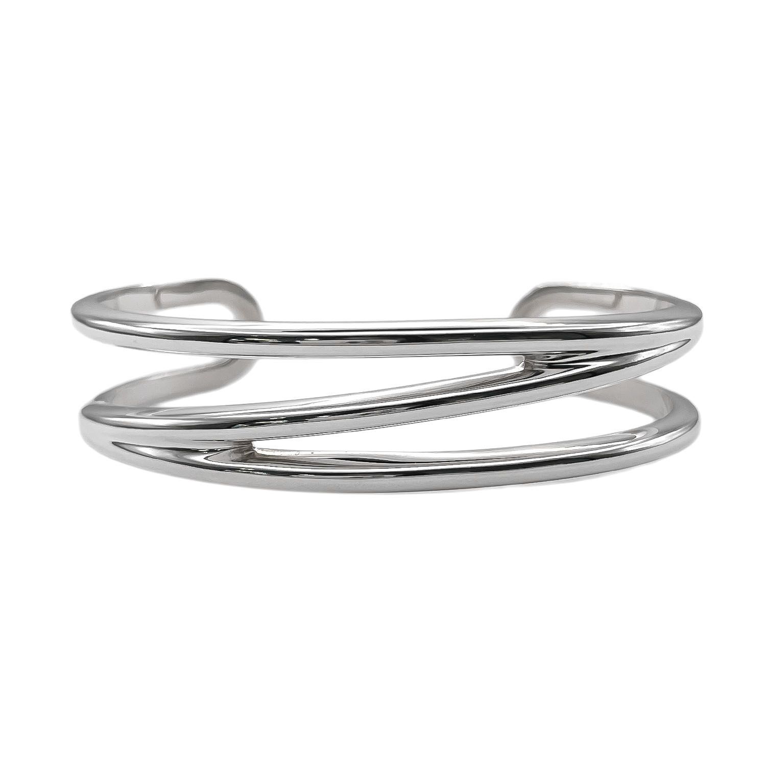 Tiffany&Co. ティファニー 16cm ダイアゴナル カフバングル