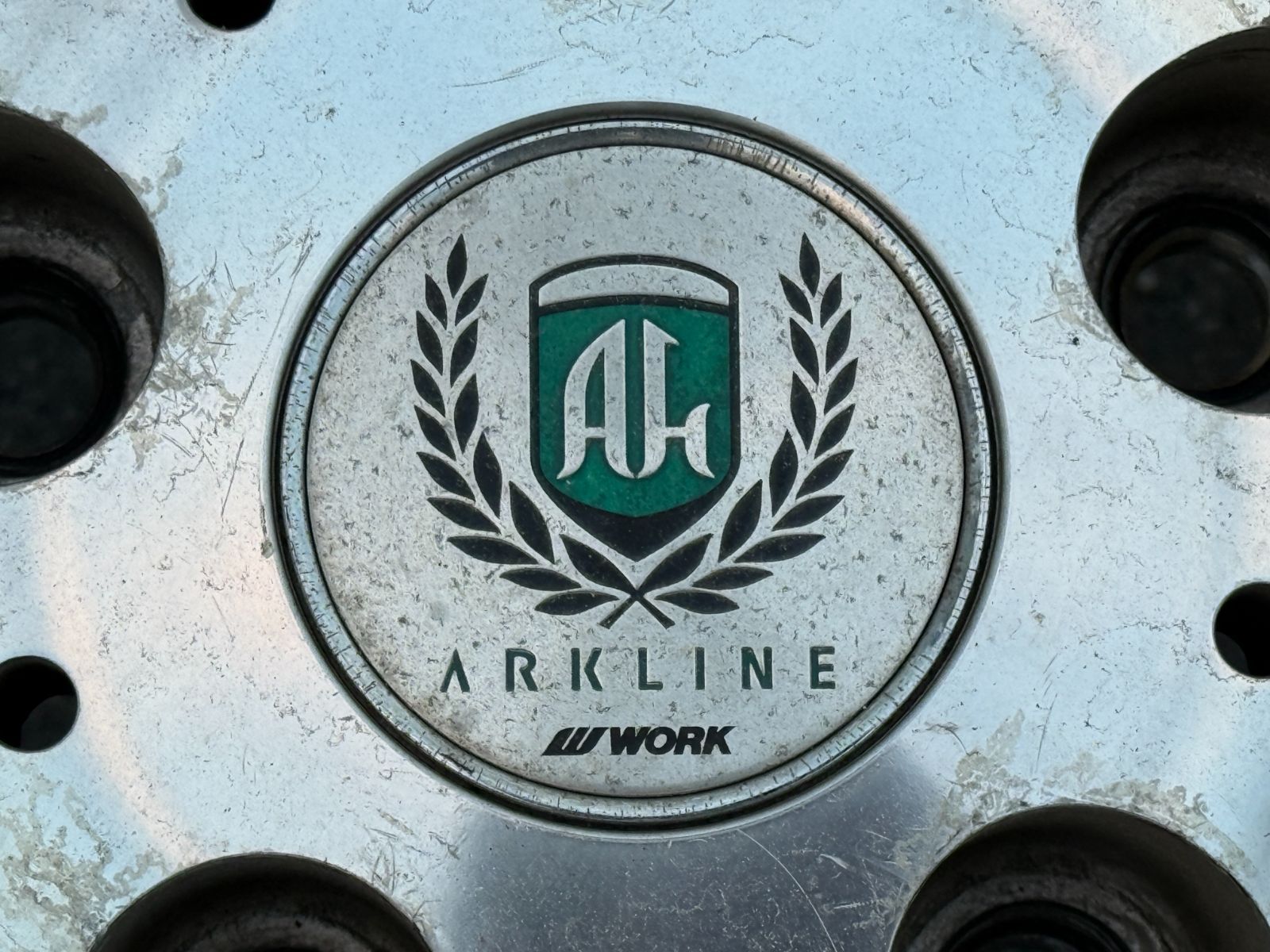 ヴェゼル RU4 WORK ARKLINE AL04 社外品 アルミホイール 4本 ヴェゼル RU4 WORK ARKLINE AL04 社外品 アルミホイール 4本