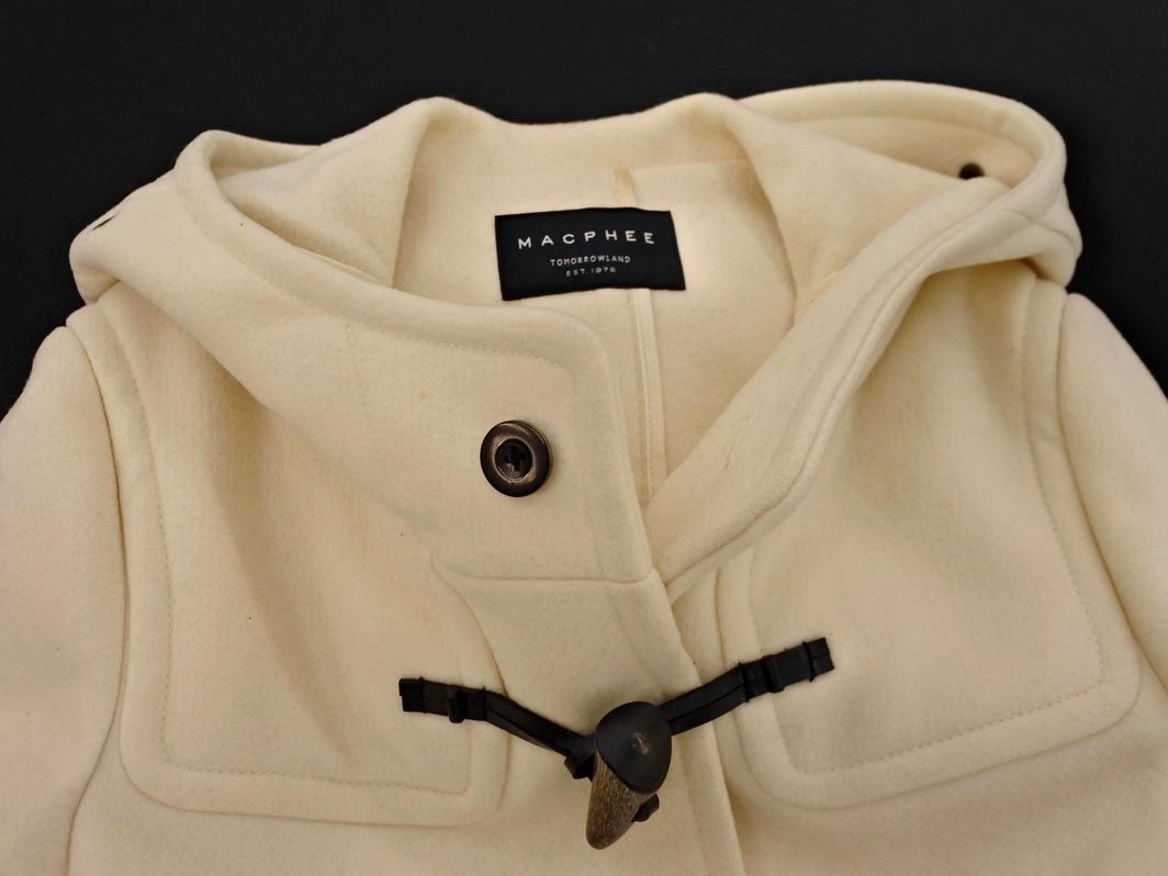 MACPHEE マカフィー トゥモローランド ウール100% ダッフル コート