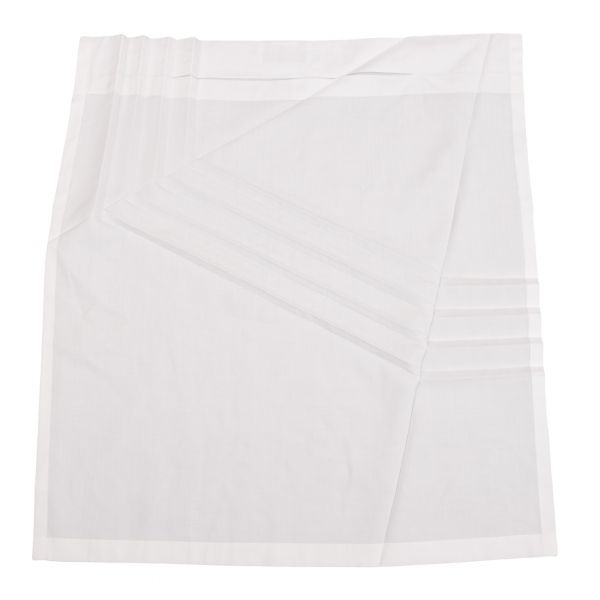 132 5. ISSEY MIYAKE プリーツスクエアブラウス ホワイト ISSEY MIYAKE 
