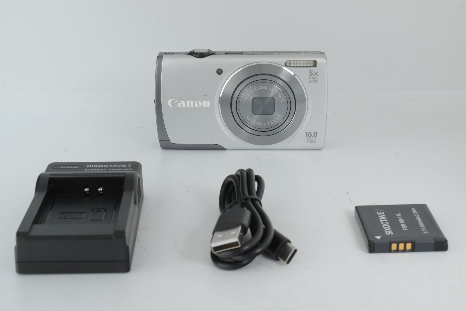 Canon PowerShot A3500 IS コンパクトデジタルカメラ PC1898 動作