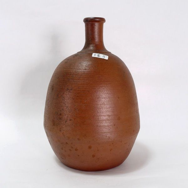 備前焼 【花器】備前焼/花瓶 ギフト【未使用】 備前焼 花瓶 五郎辺衛作