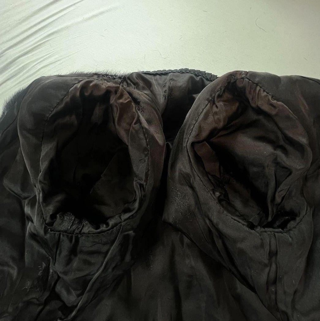 最高級品】BLACKGLAMA グラマミンク ファーコート リアルファー 本毛皮