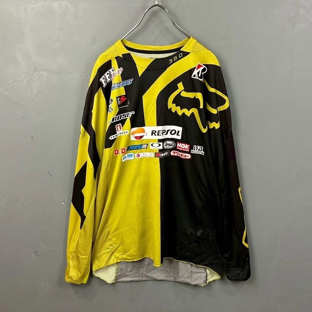 FOX RACING 360 フォックスレーシング モトクロス 長袖 ジャージ ロゴ