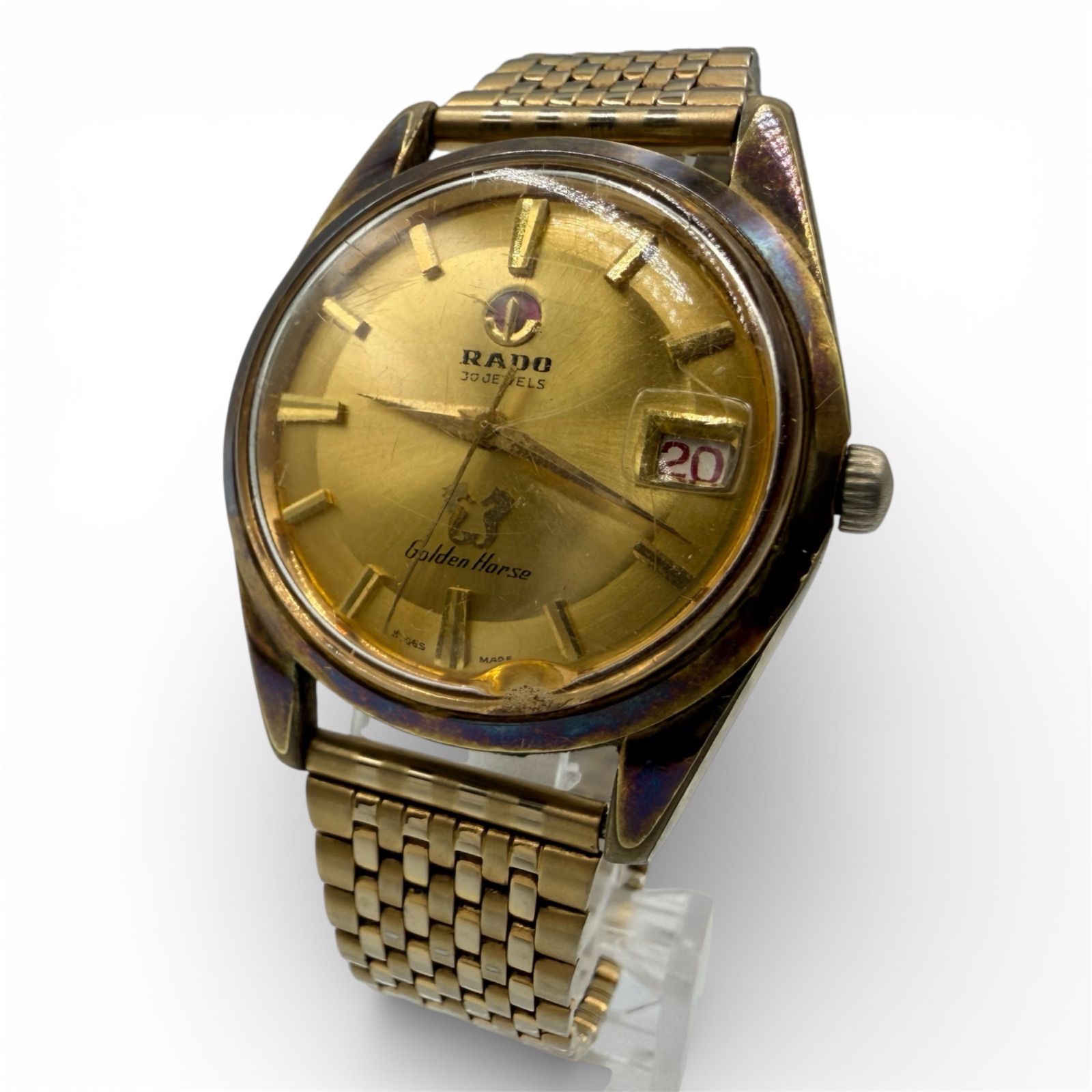 RADO ヴィンテージモデル ゴールデンホース 不動】1960年代 ラドー RADO 名作モデル「ゴールデンホース Golden