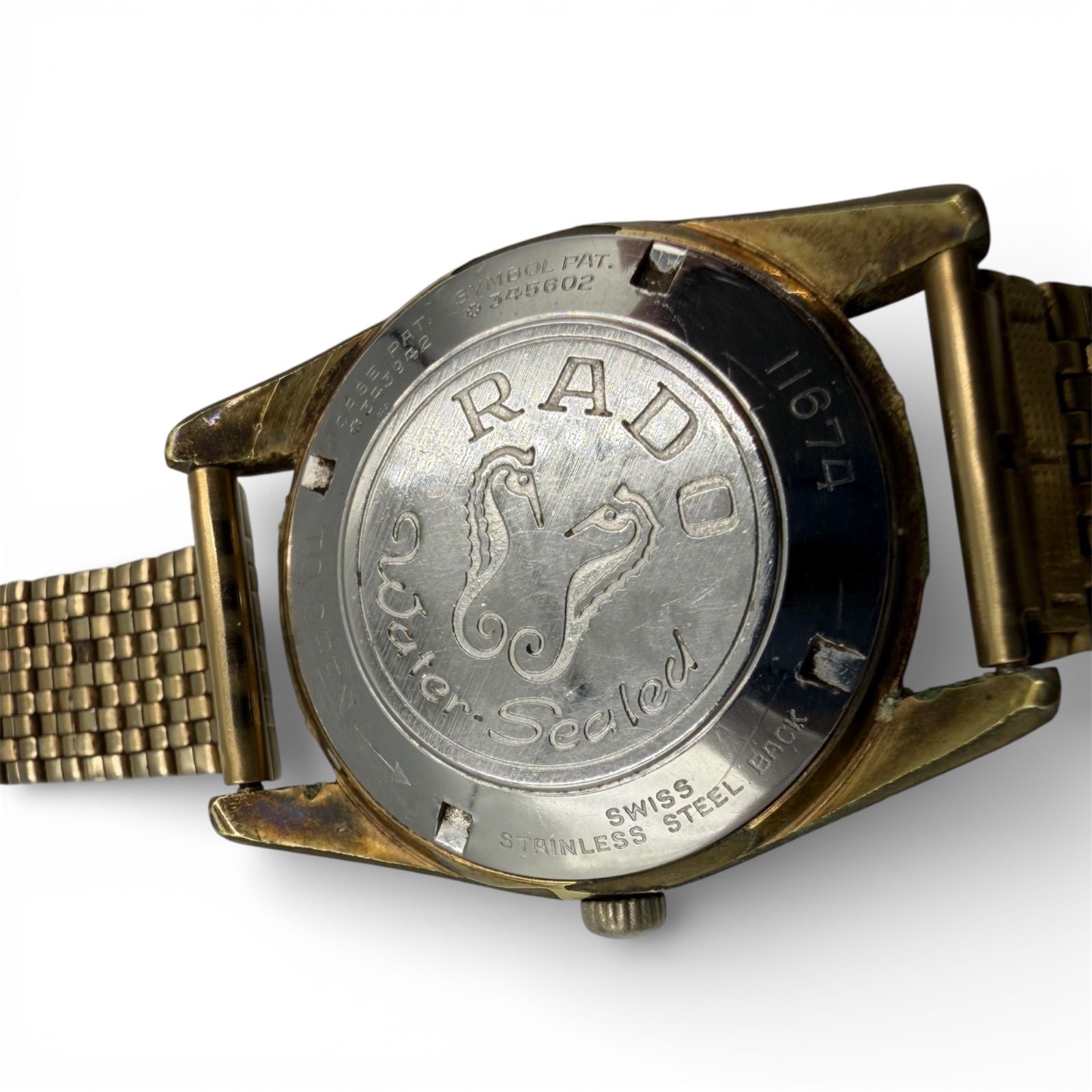 不動】1960年代 ラドー RADO 名作モデル「ゴールデンホース Golden