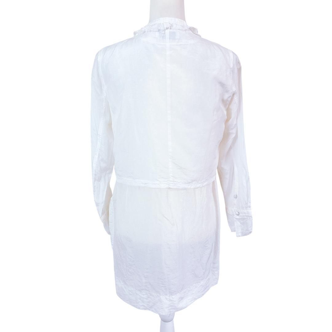 美品】kei shirahata 長袖ブラウスチュニック シルク混 F - メルカリ