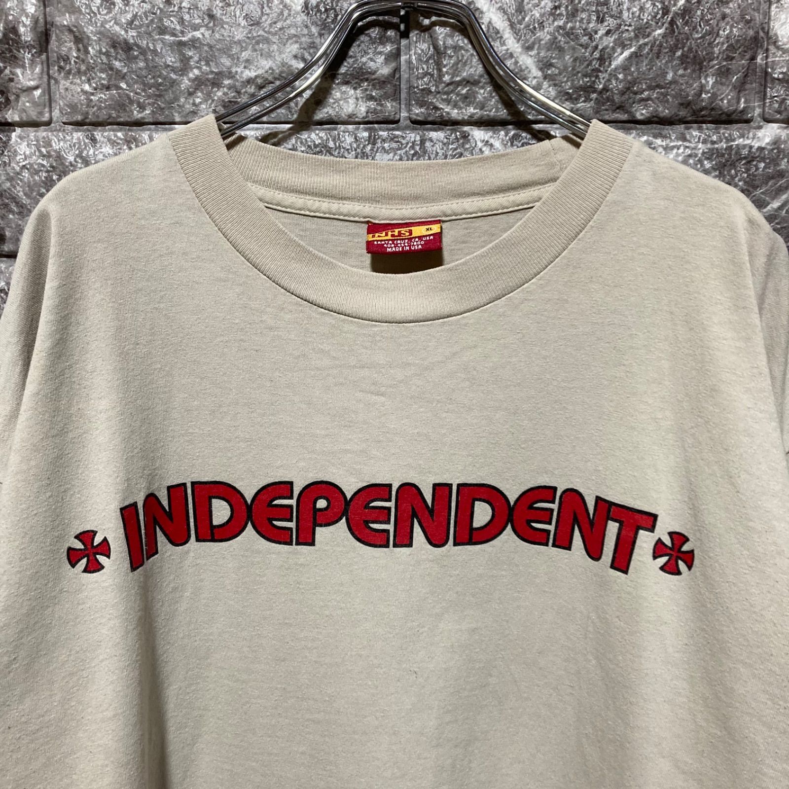 INDEPENDENT Tシャツ USA製 XL アイアンクロス インディペンデント b9 