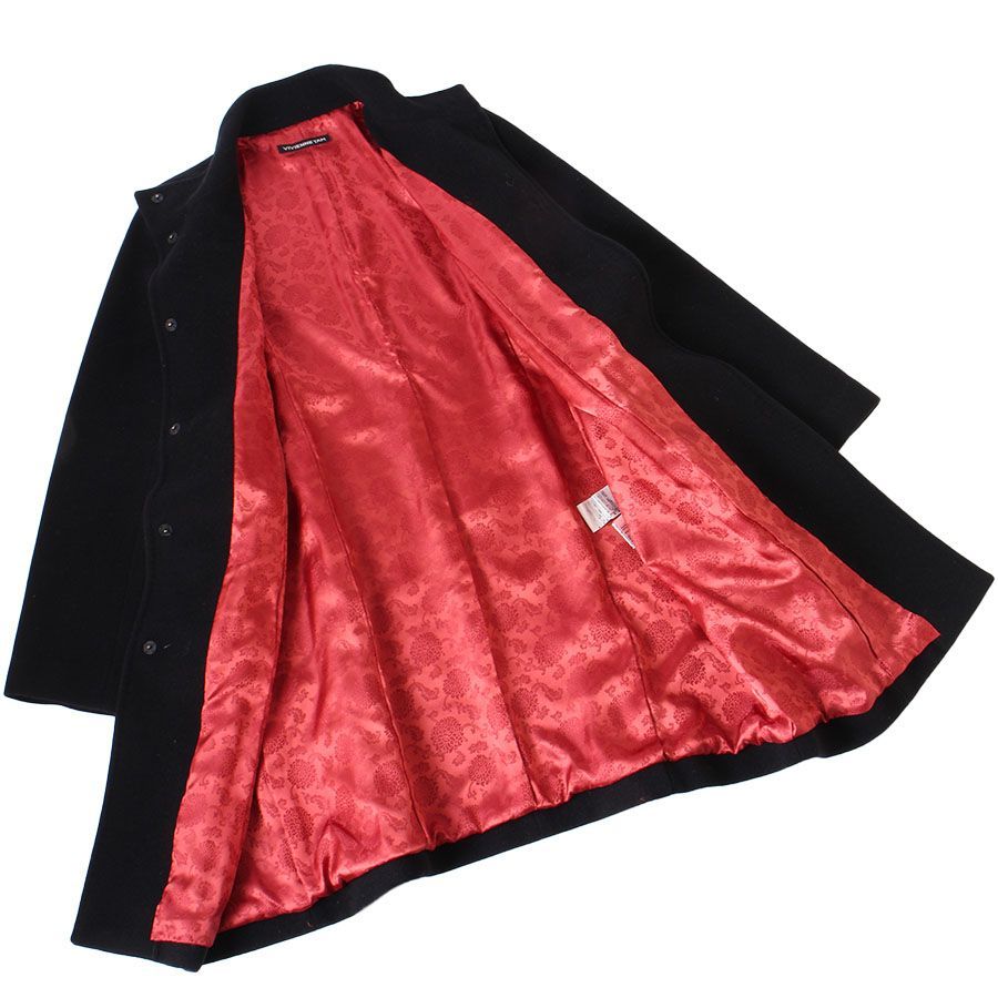 WA26369 Vivienne Tam ヴィヴィアンタム スタンドカラー ウール コート