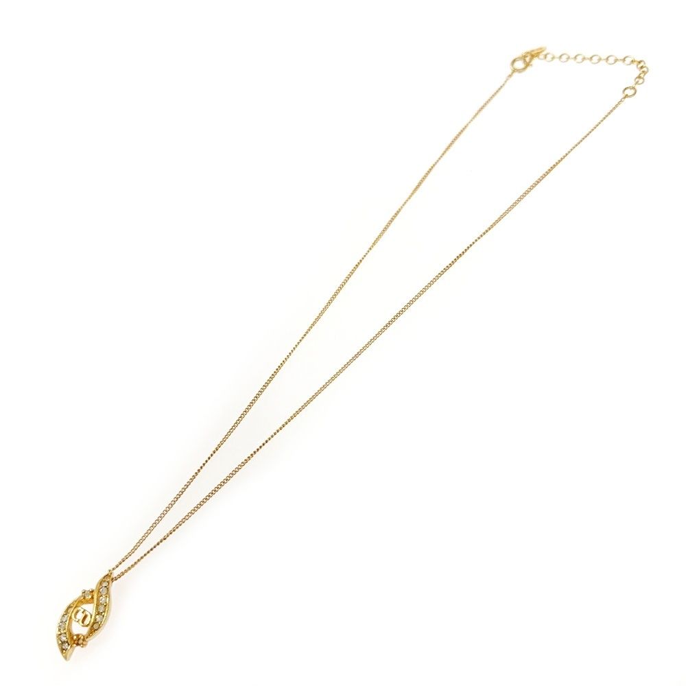 中古】Christian Dior クリスチャンディオール GP ラインストーン CD