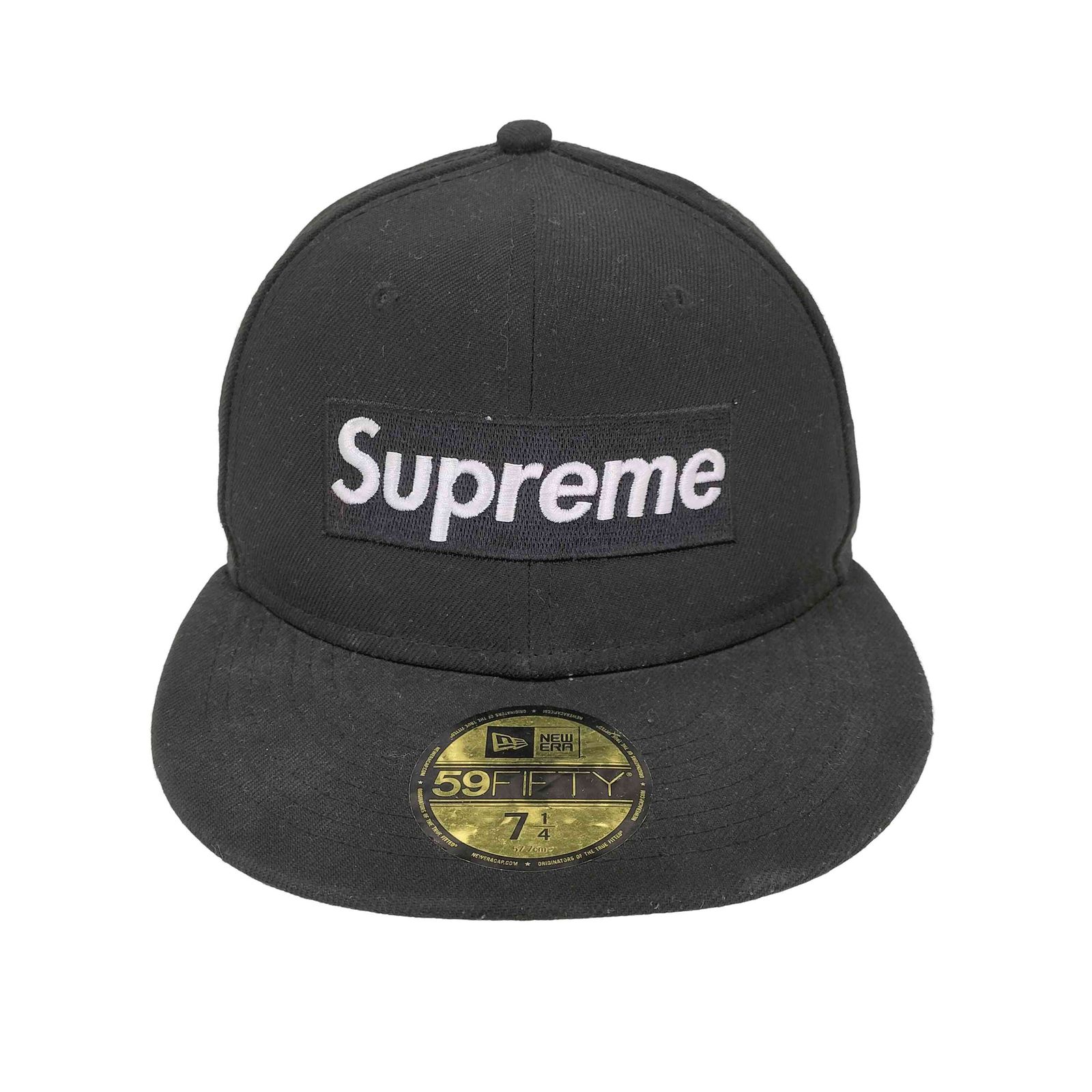 Supreme 59FIFTY キャップ 7 1/4 メンズファッション Supreme × New Era 7 1/4 ブラック
