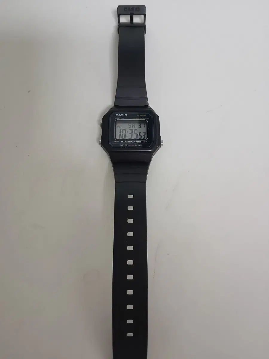 CASIO W-217H デジタル ウォッチ - メルカリ