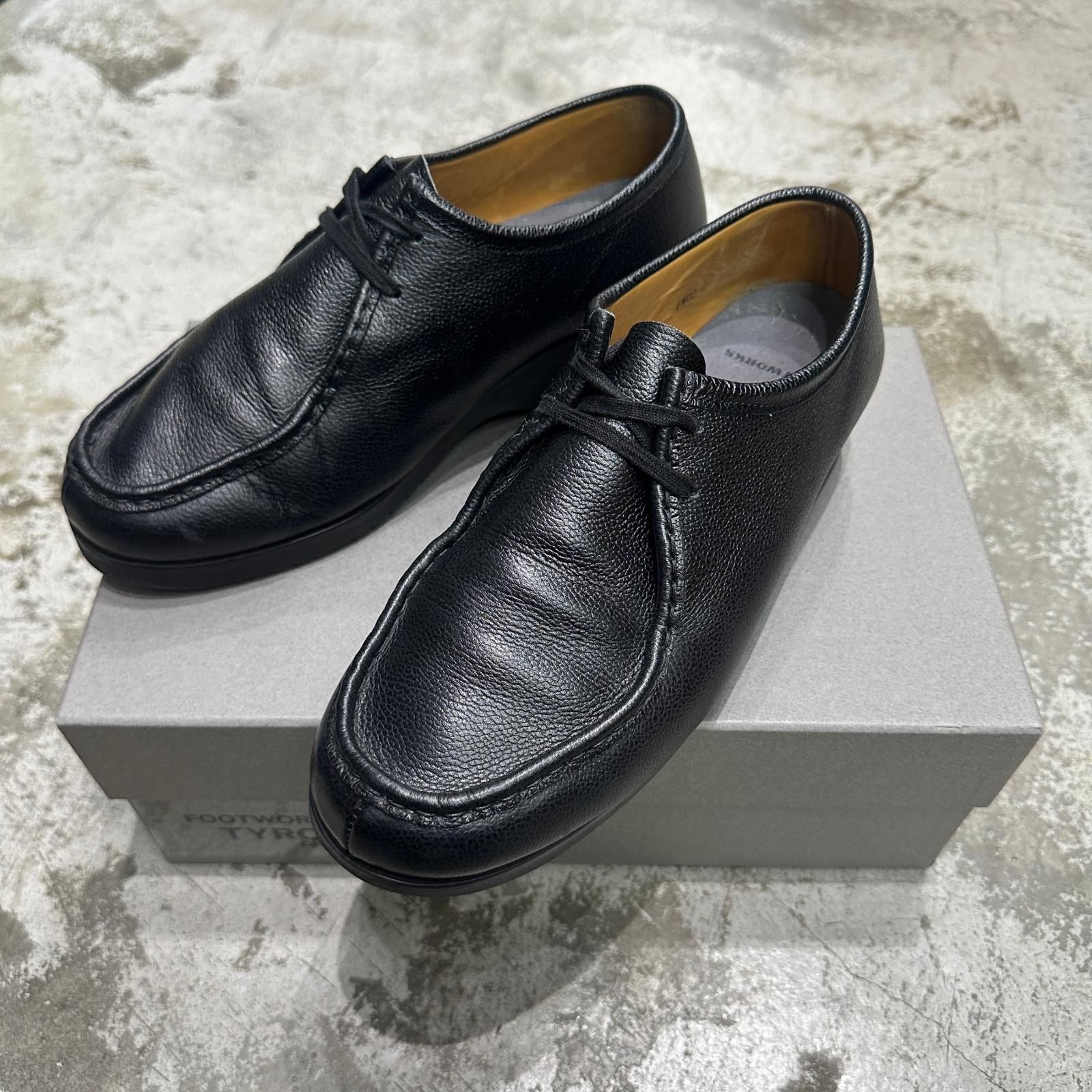 1/22迄値下25AW Footworks TYROL チロリアン 25.5 値下げ】FOOTWORKS スウェードチロリアンシューズ TYROL Shoes タイ