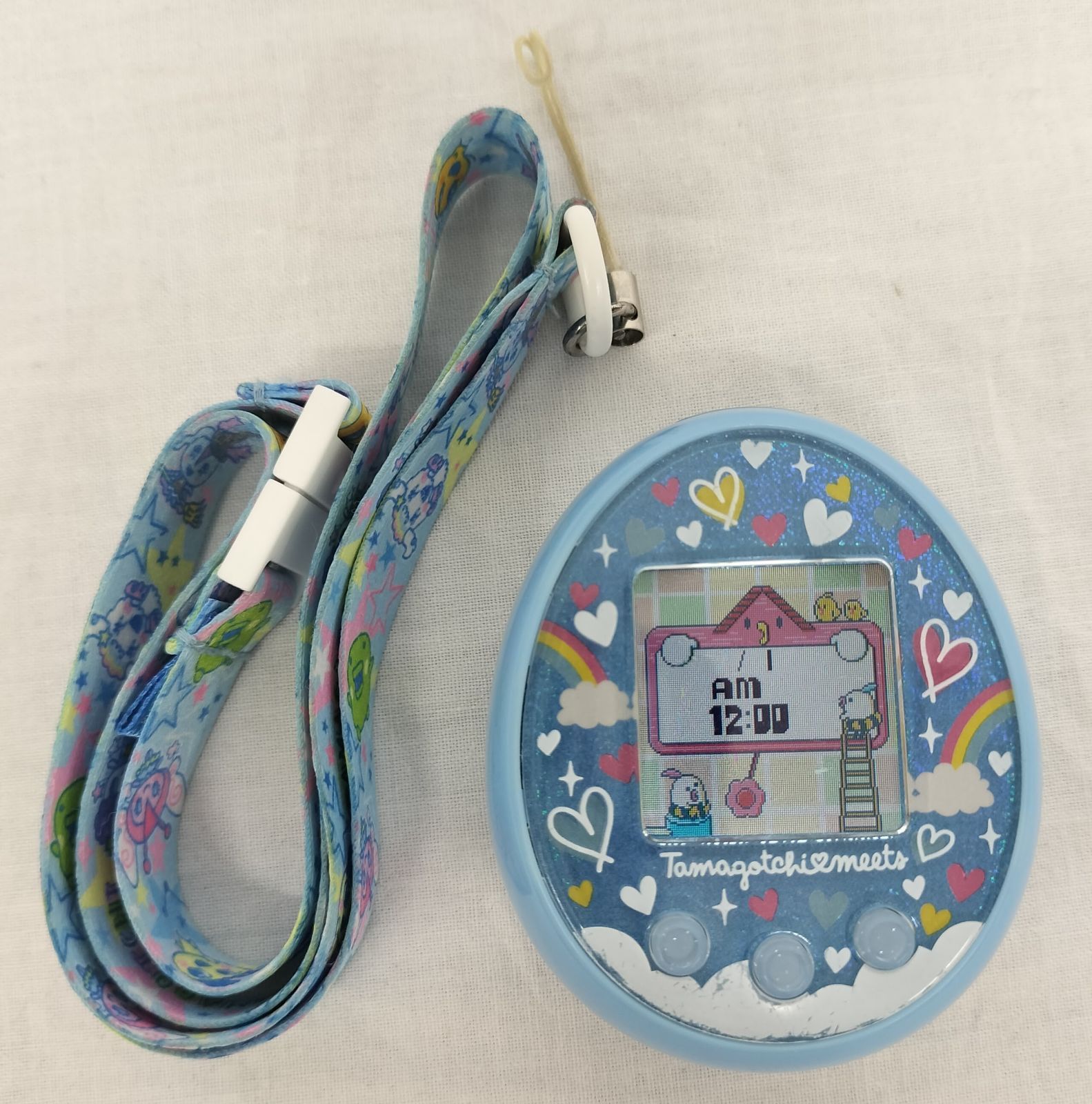 【廃盤レア】たまごっちみーつ メルヘンみーつver. ブルー 動作OK ストラップ Amazon | たまごっちみーつ メルヘンみーつver. ブルー | ハンドヘルド