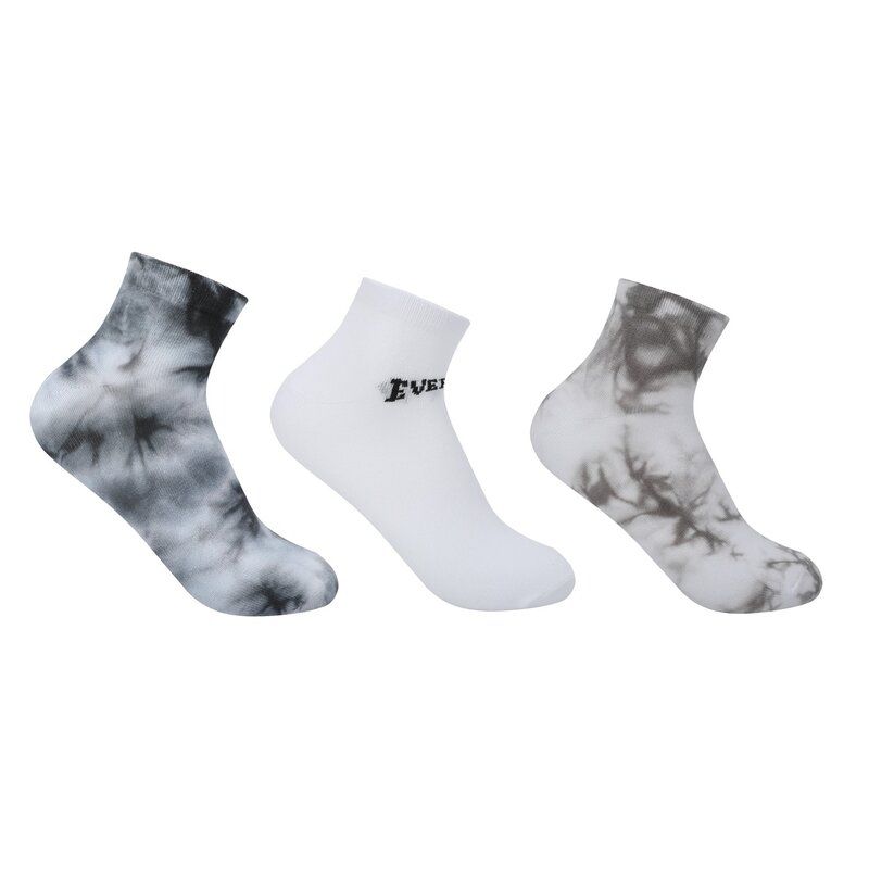 エバーラスト メンズ アンダーウェア 靴下 Everlast Dy Trn 3Pk Sn53 Multi マルチカラー