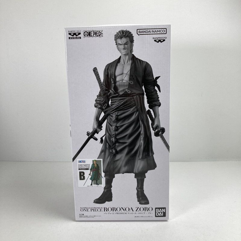 中古美品】 未開封 バンプレくじ PREMIUM ワンピース-ロロノア・ゾロ
