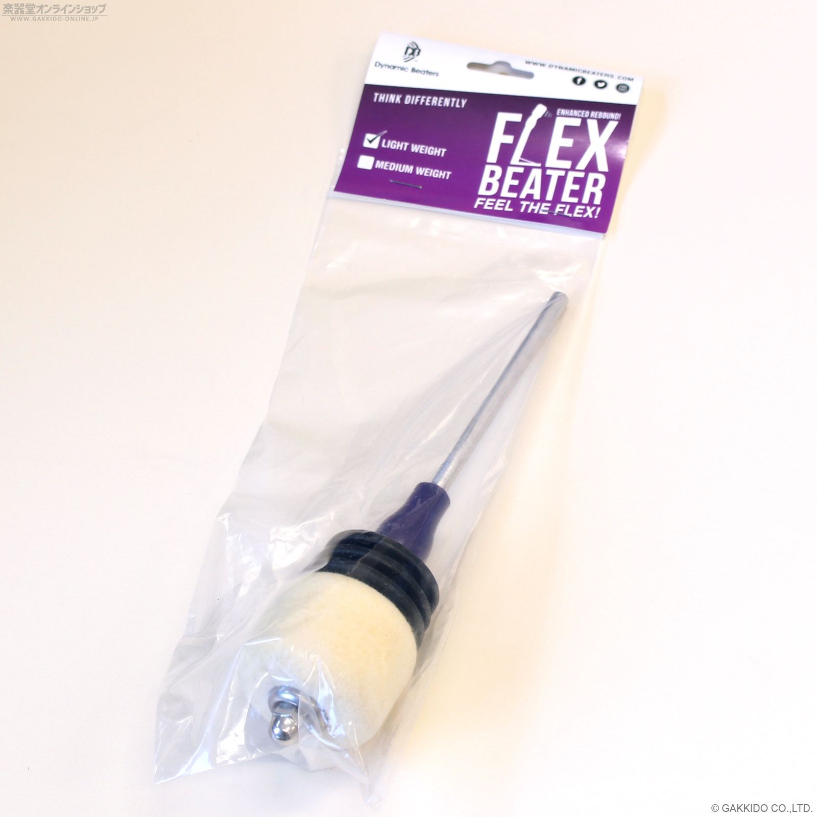 [新品] しなるビーター Felt FlexBeater Light [80 gram]