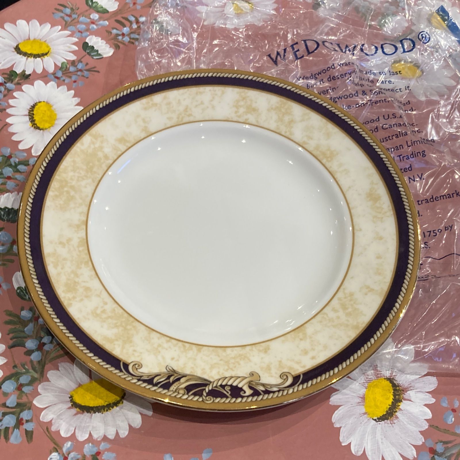 MP131) WEDGWOOD CORNUCOPIA 15cm デザートプレート コーヌコピア