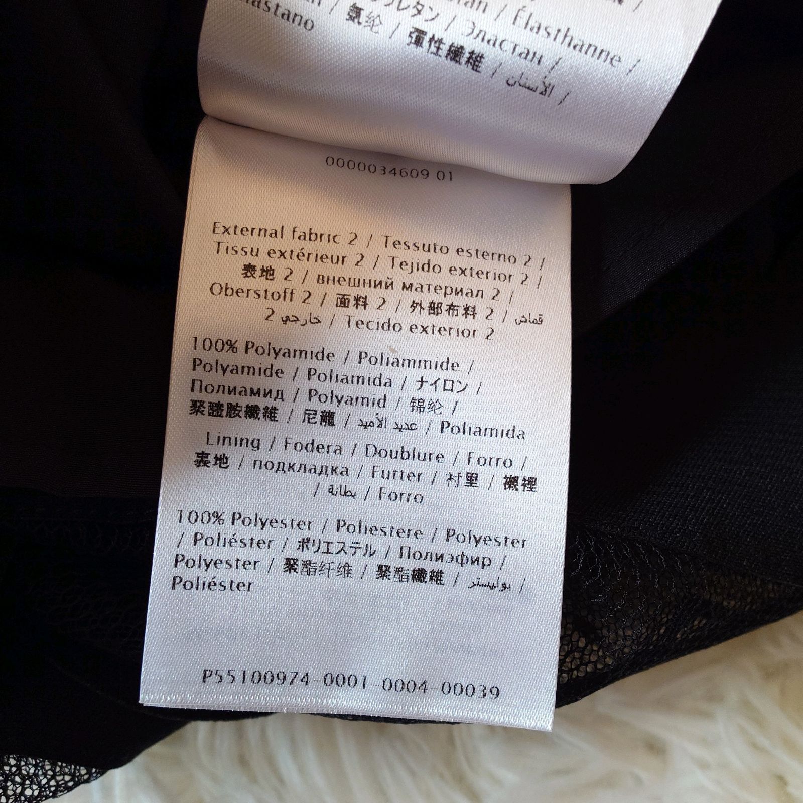 美品 レッドヴァレンティノ RED VALENTINO スカラップ ワンピース