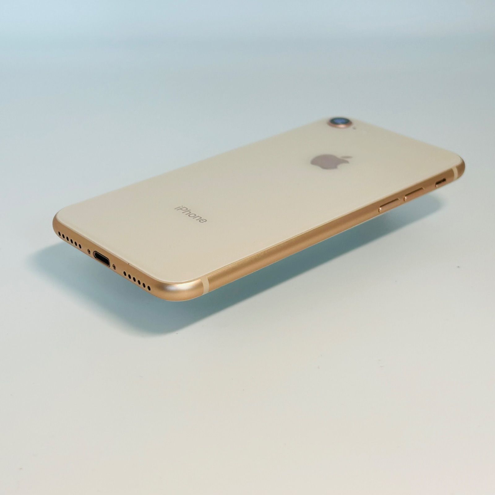 バッテリー100%良好 iPhone8 64GB ゴールド SIMフリー(simロック解除済