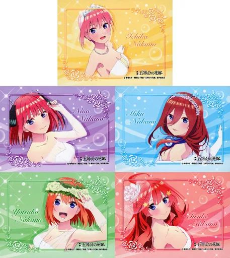 [Used] Canvas Board/Canvas Art Collection Canvas Art Set “The Movie: The Quintessential Quintessential Quintuplets”