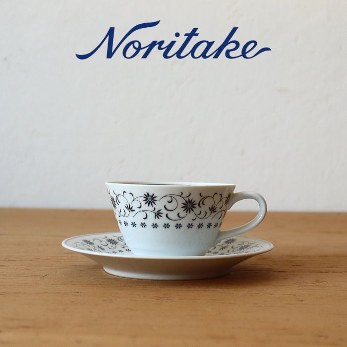 ノリタケ Silver Queen カップ&ソーサー noritake ヴィンテージ