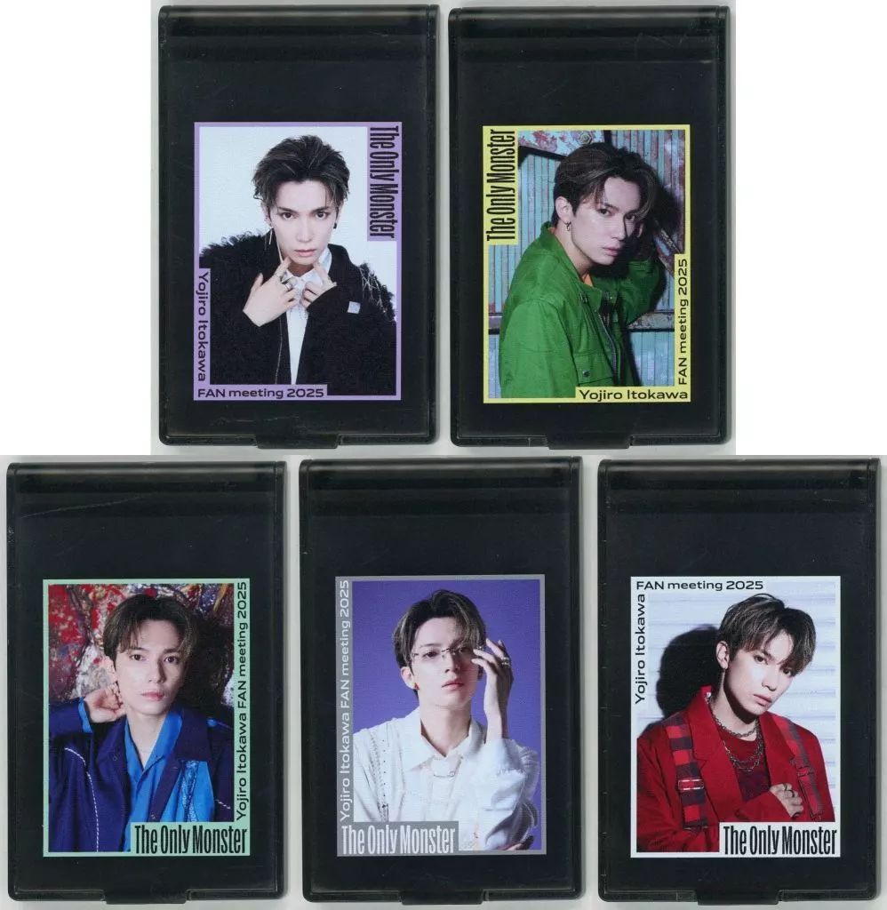 鏡・ミラー 全5種セット 糸川耀士郎 ランダムポケットミラー 「Yojiro Itokawa FAN meeting 2025『The Only Monster』」 会場限定オリジナルくじ景品