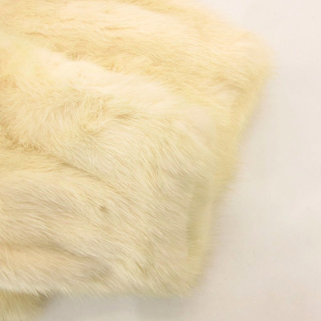 ニナリッチ NINA RICCI パールミンクファー コート 毛皮 ショート 13