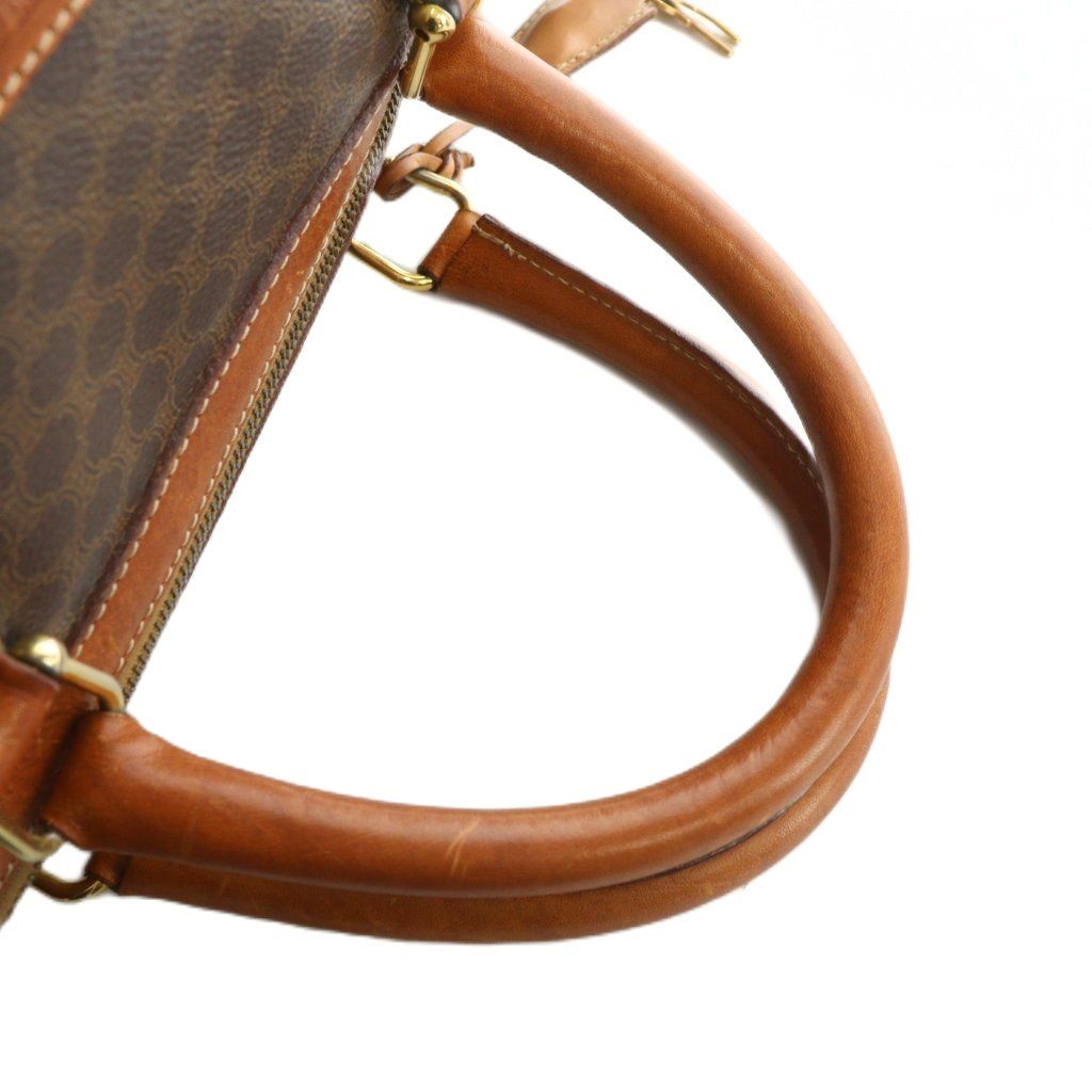 セリーヌ CELINE ヴィンテージ マカダム ミニボストンバッグ