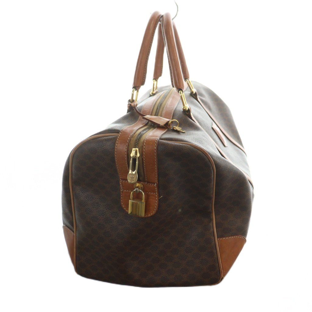 セリーヌ CELINE ヴィンテージ マカダム ミニボストンバッグ