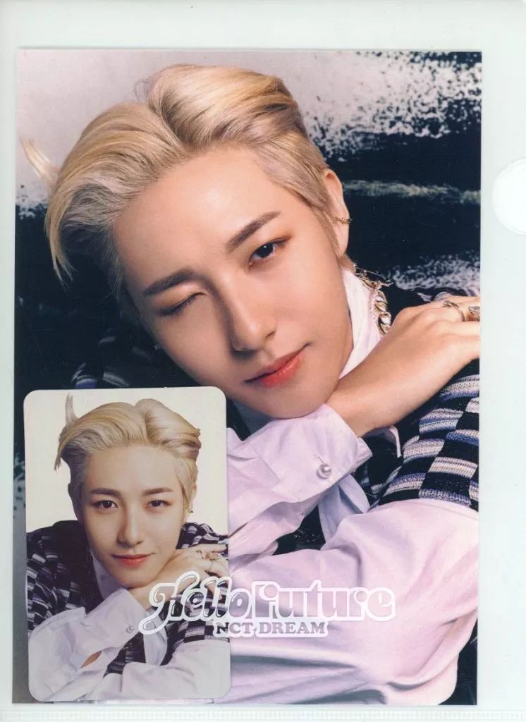 中古】グッズセット ロンジュン(NCT DREAM) ポストカード+ホログラム