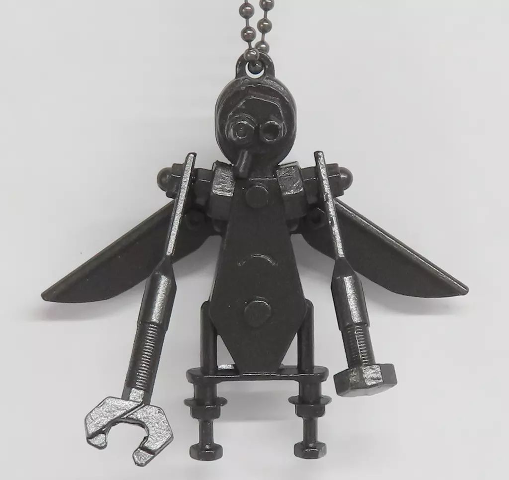 中古】キーホルダー 米津玄師 がらくたくんキーホルダー(羽) レア(黒