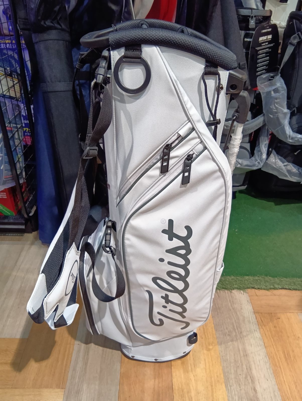 Cb 未使用品 タイトリスト Titleist Players S4 スタンドバッグ キャディバッグ TB26SX4A マーブル|チャコール|チャコール 大崎店