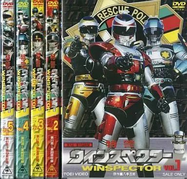 中古】特撮DVD 特警ウィンスペクター 全5巻セット - メルカリ