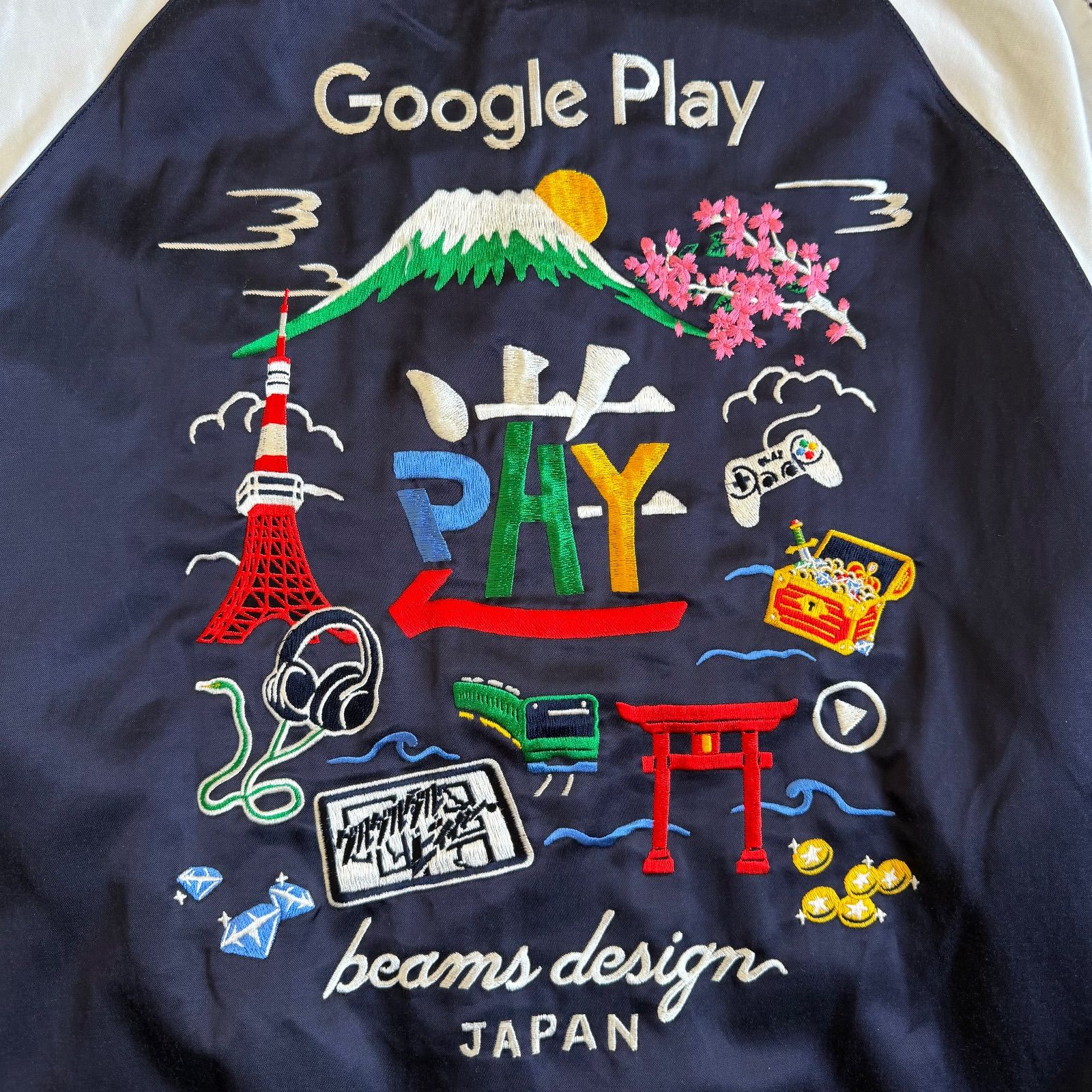 Google Play(グーグルプレイ) × BEAMS(ビームス) 30着限定抽選販売