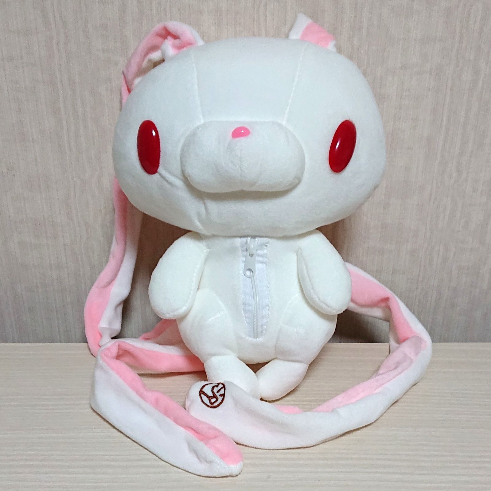 汎用うさぎ風リュック ホワイト ぬいぐるみ バッグ リュックサック