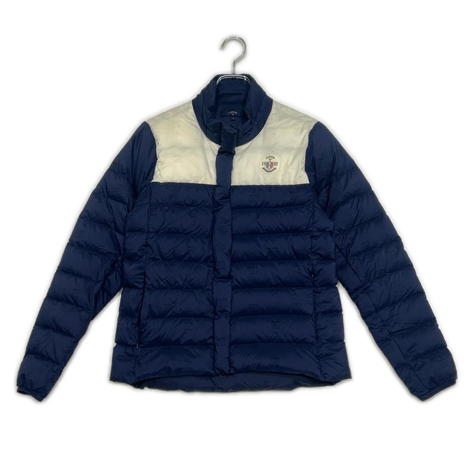 中古 レディース キャロウェイ Callaway ダウンジャケット M 紺