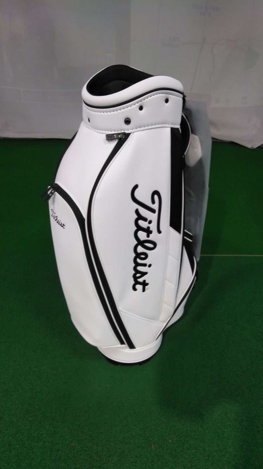 Cb 未使用品 Titleist タイトリスト ９型 キャディバック ホワイト 浦安店